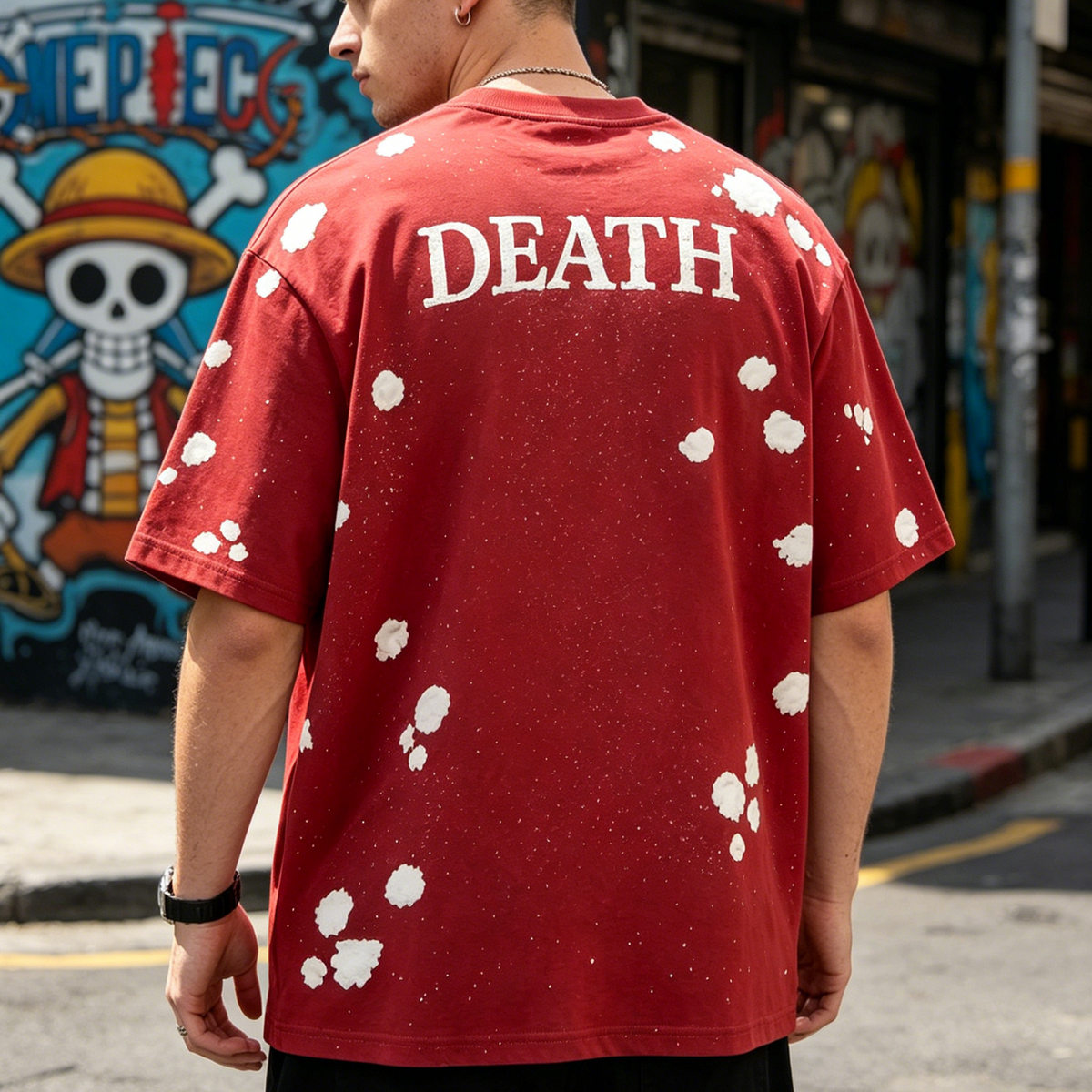 OP-Unisex Anime Inspired Vintage T-Shirt