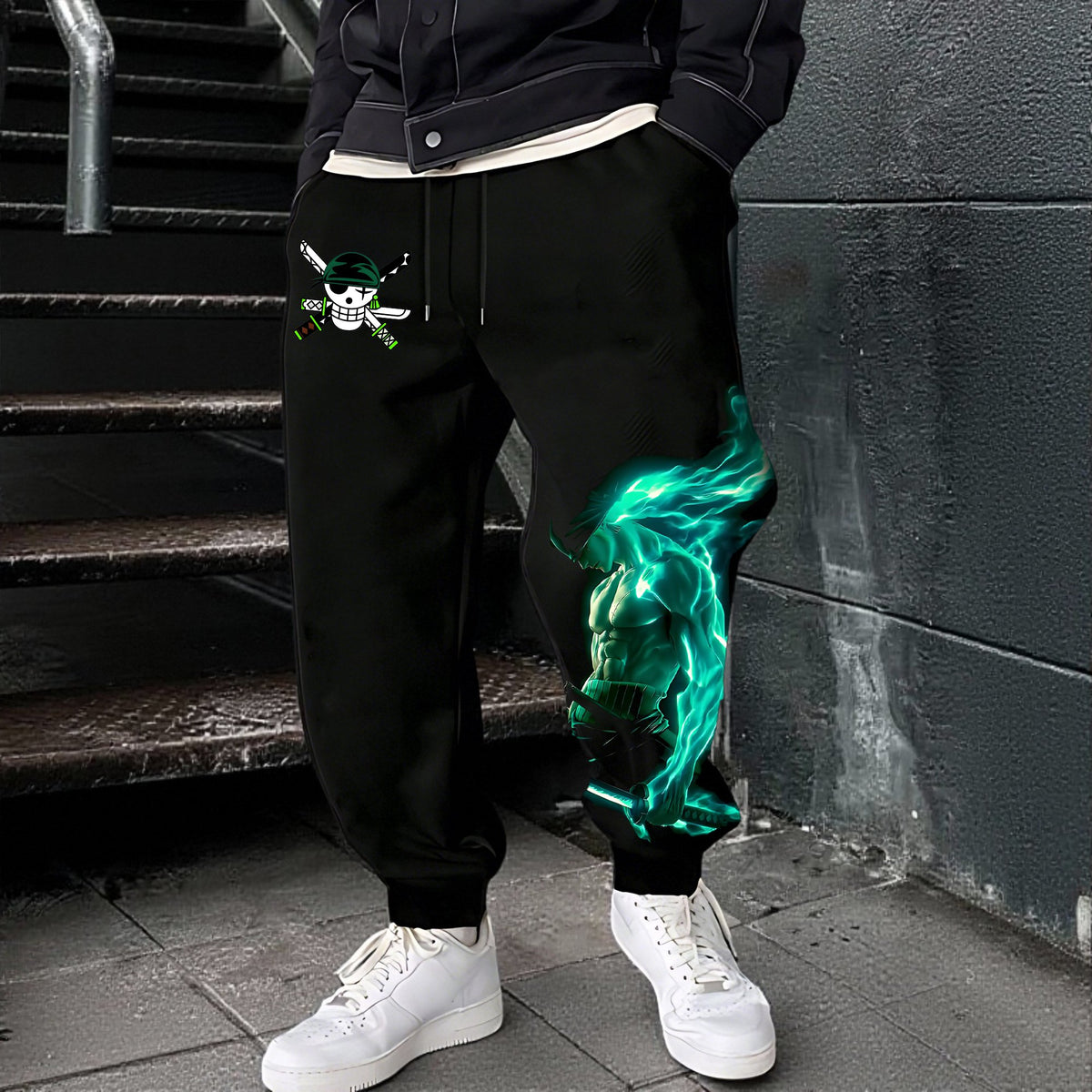 OP-Unisex Casual Anime Streetwear Pant