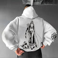 0P-Unisex Anime Graphic Streetwear Vintage Plush Hoodie