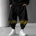 OP-Unisex Anime-themed Casual Printed Oversized Regular Athletic Pants
