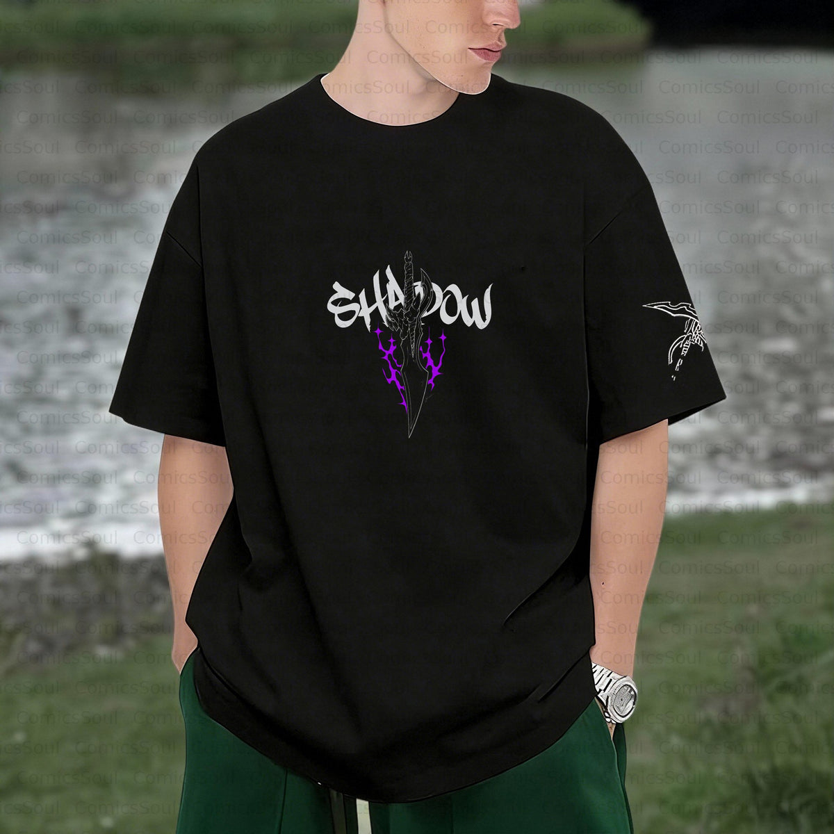Unisex Anime Inspired Vintage T-Shirt