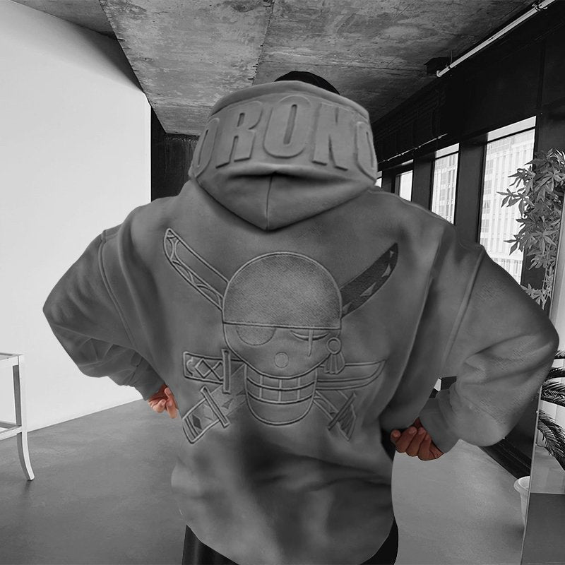 OP-Oversize Print Hoodie