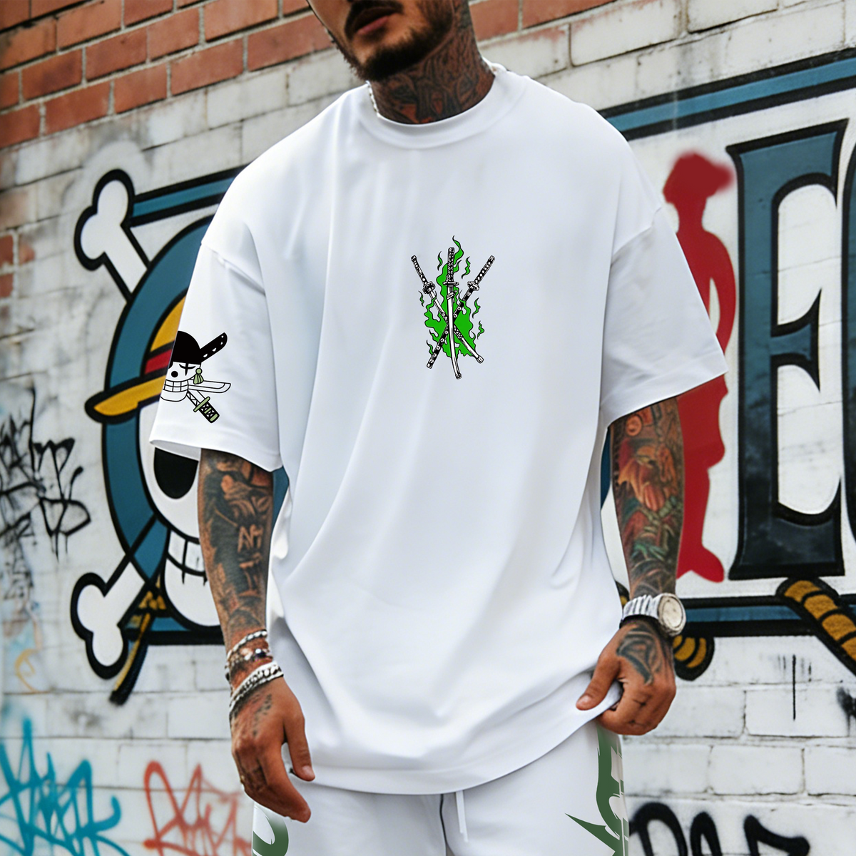 Unisex Anime Inspired Vintage T-Shirt