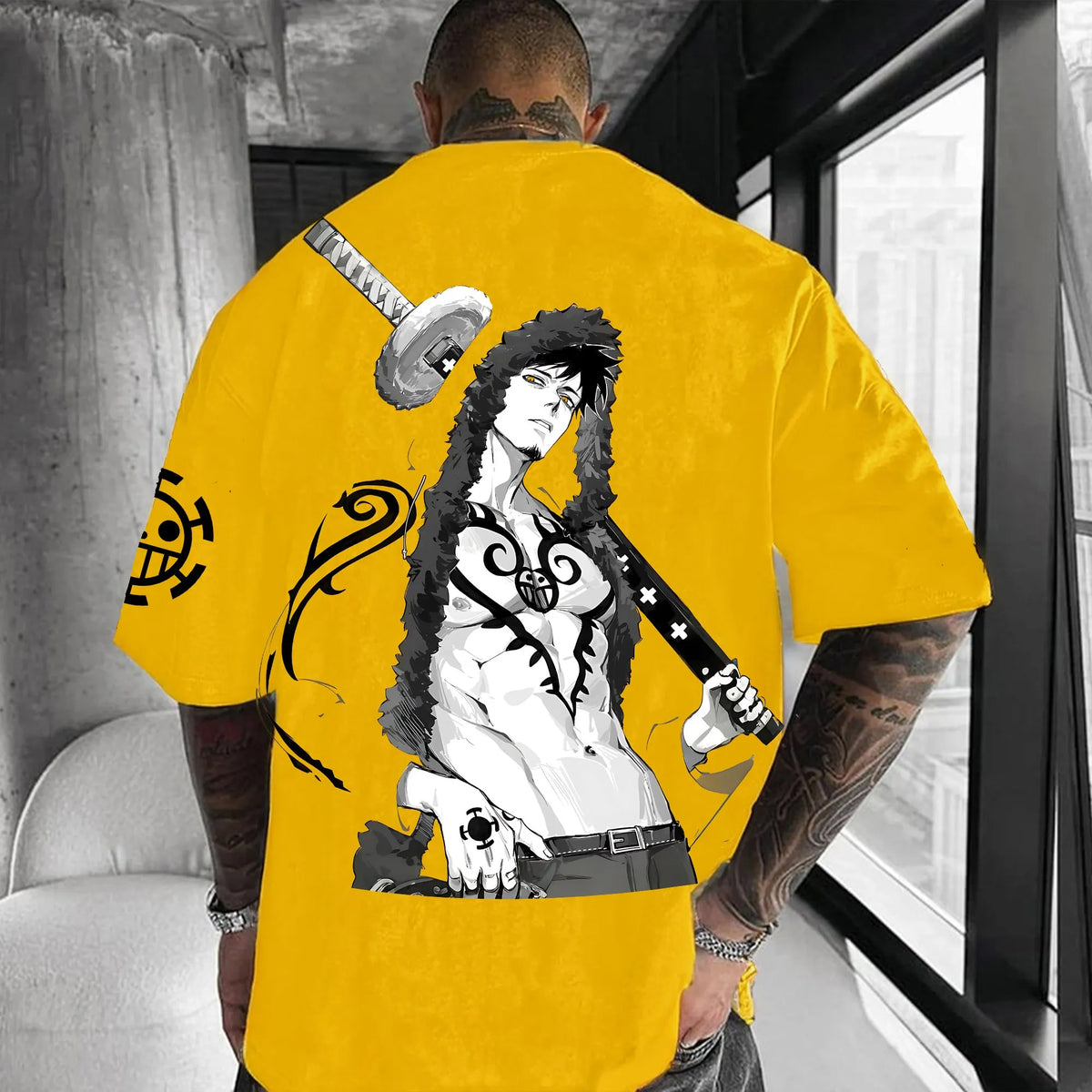 OP-Unisex Anime Inspired Vintage T-Shirt