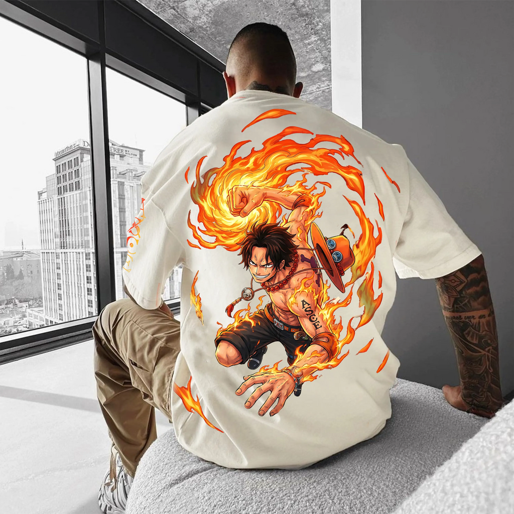 OP-Unisex Anime Inspired Vintage T-Shirt