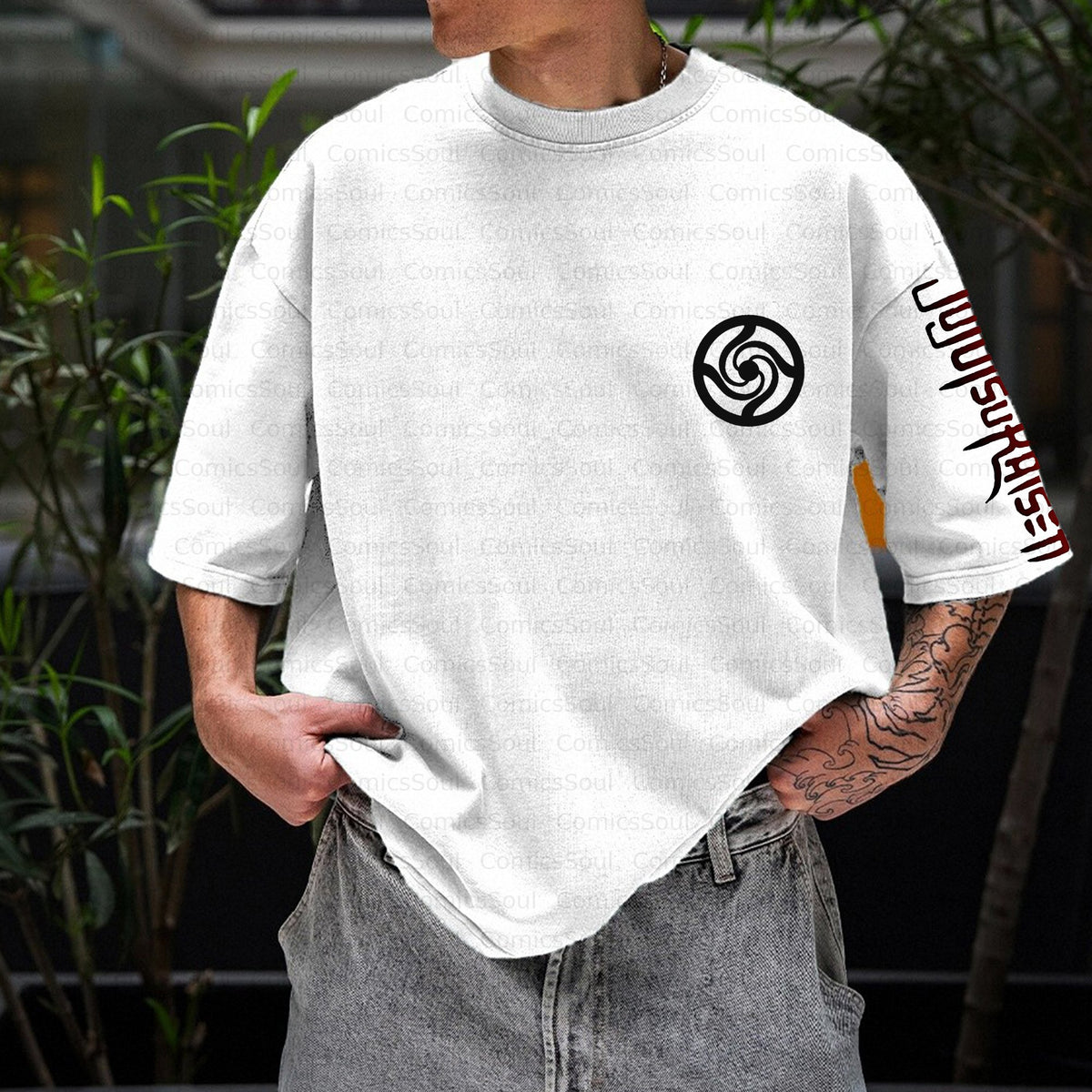 Unisex Anime Inspired Vintage T-Shirt