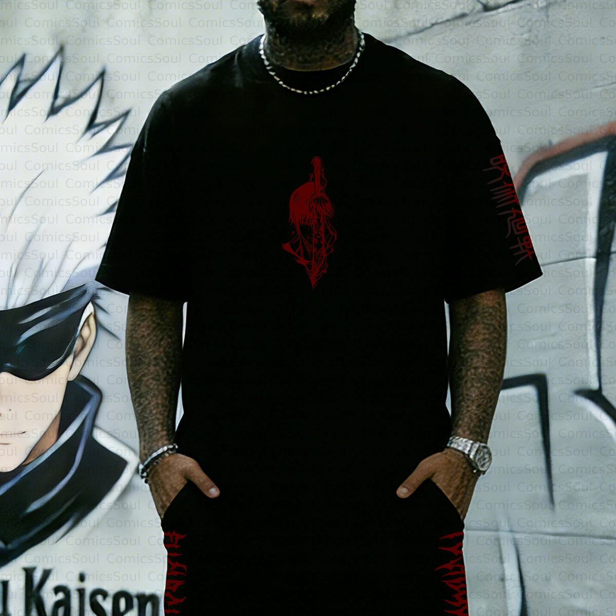 Unisex Anime Inspired Vintage T-Shirt