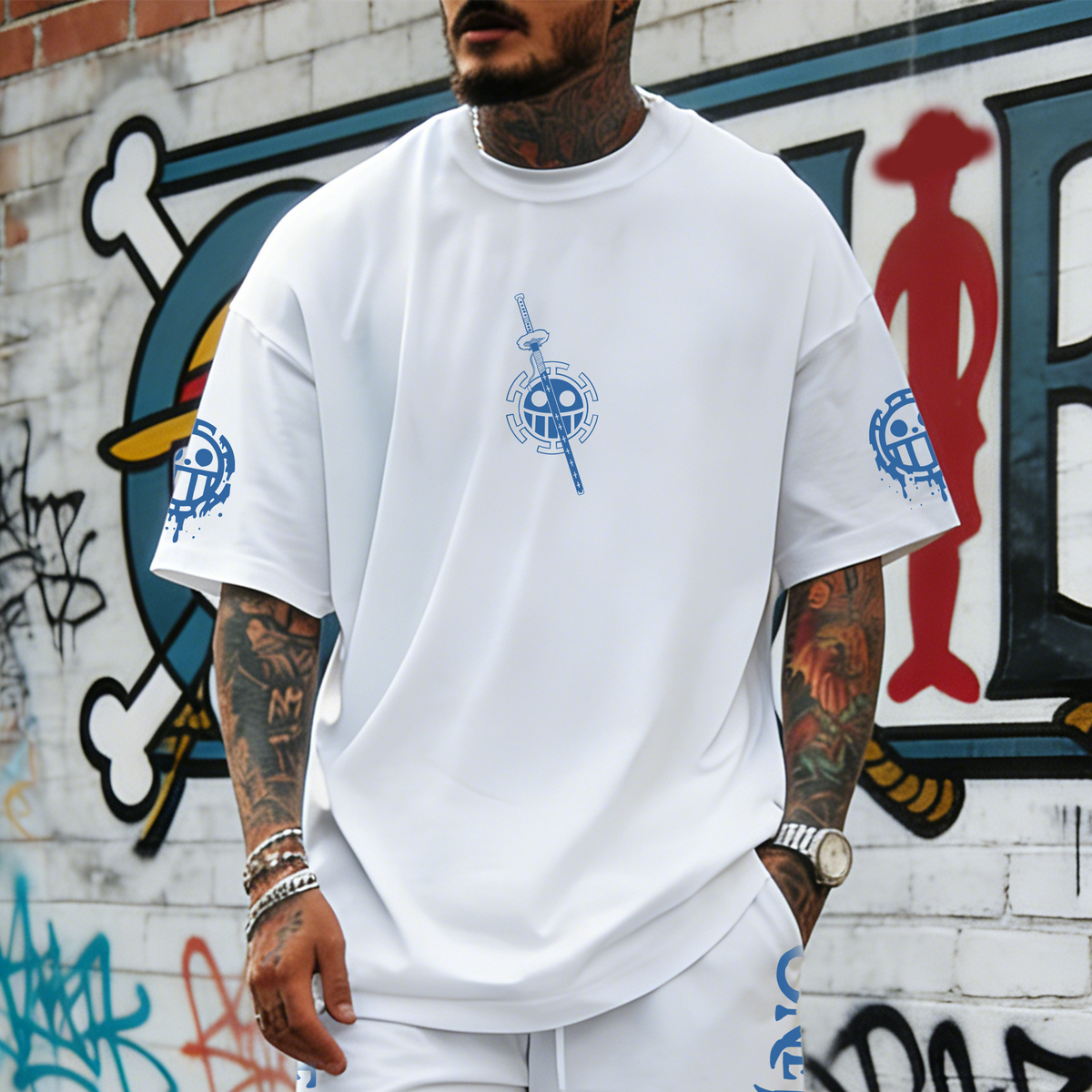 Unisex Anime Inspired Vintage T-Shirt