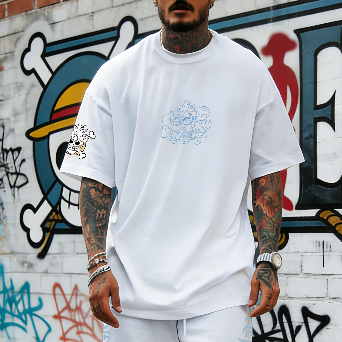 OP-Unisex Anime Inspired Vintage T-Shirt