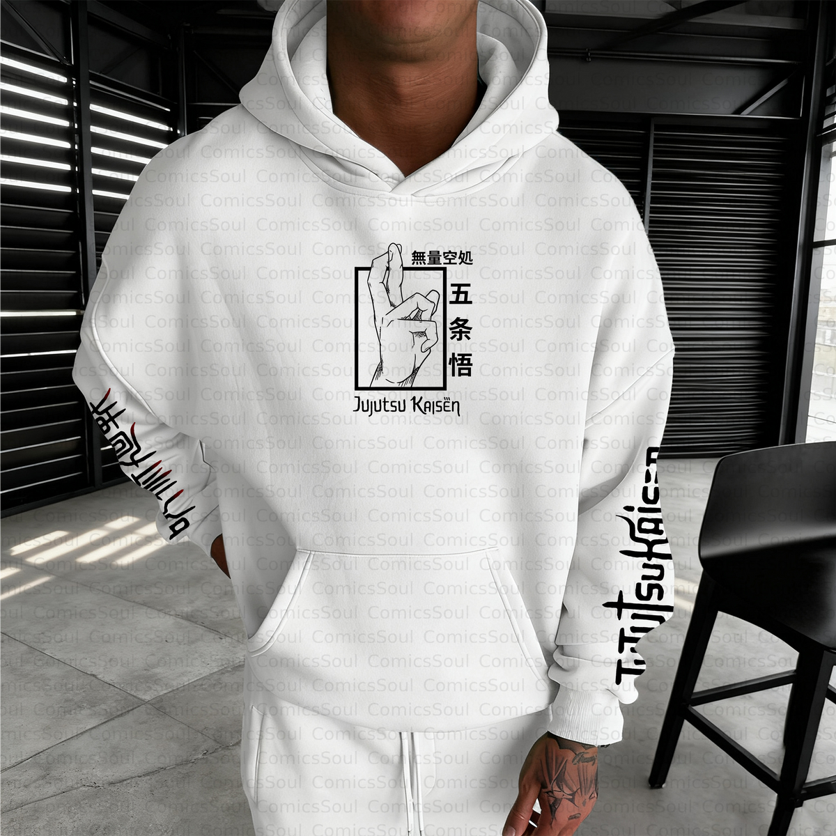 Unisex Anime Inspired Vintage Plush Hoodie