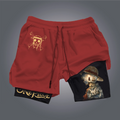 Unisex Casual Anime Style Shorts