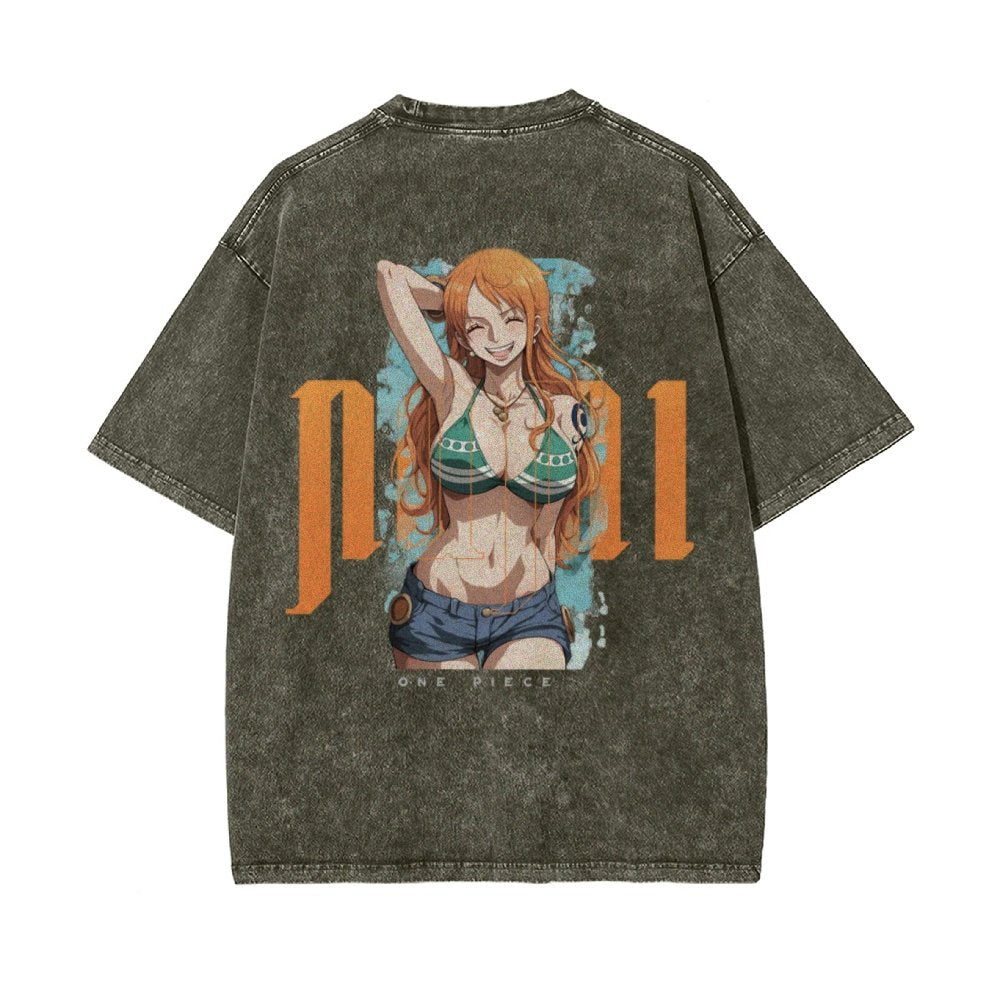 OP-NAMI Vintage Oversized T-Shirt