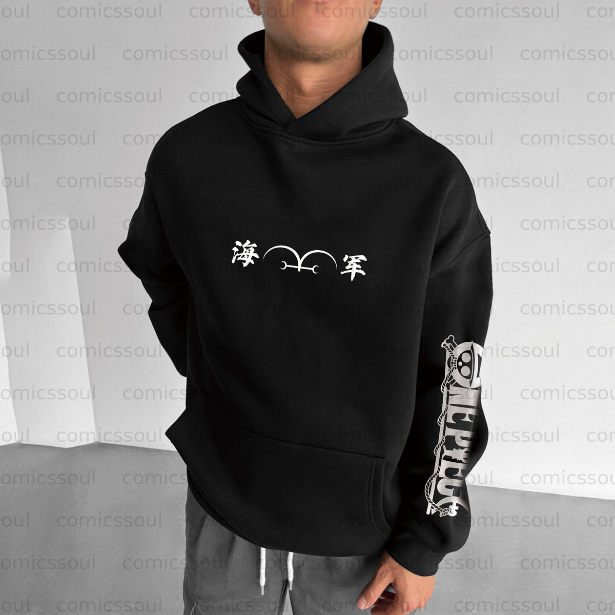 Unisex Anime Graphic Streetwear Vintage Hoodie