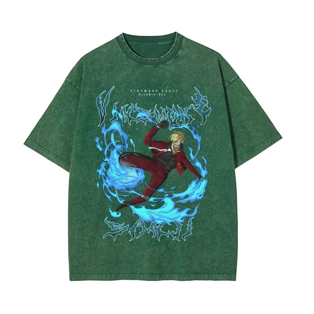 OP-Sanji Vintage Oversized T-Shirt