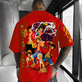 0P-Unisex Anime Inspired Vintage T-Shirt