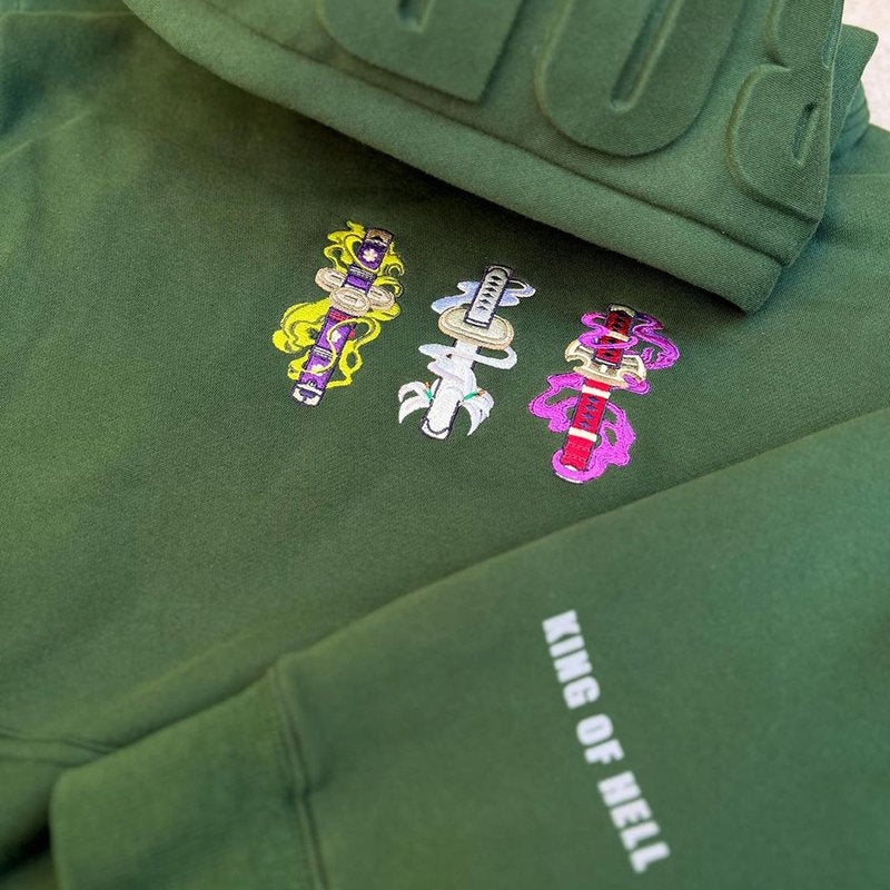 OP-Oversize Print Hoodie