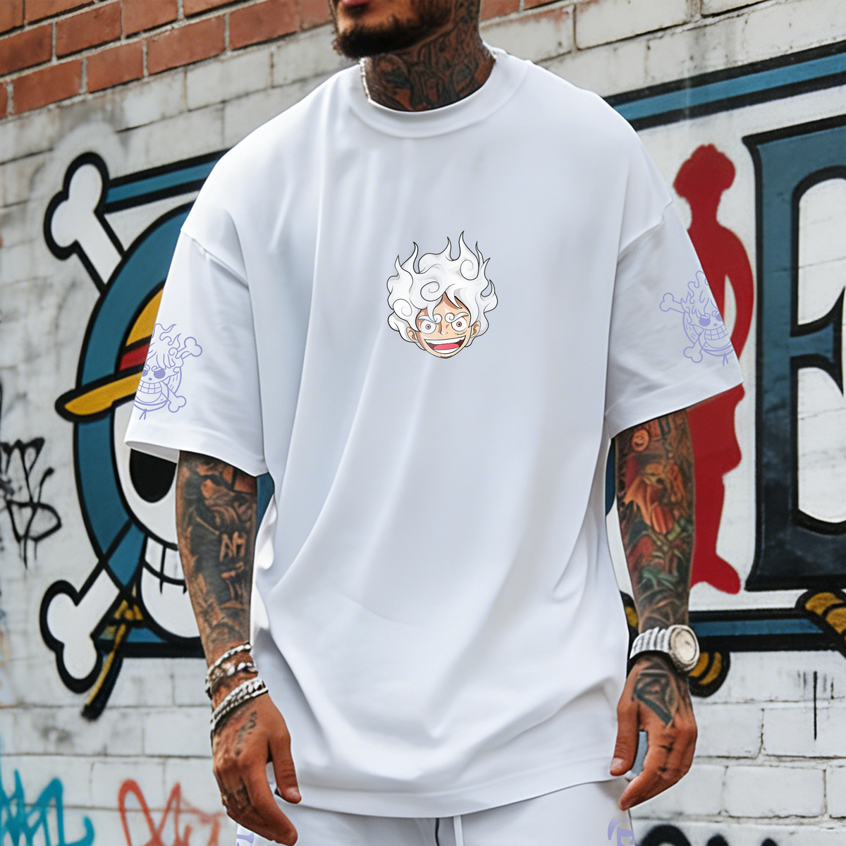 Unisex Anime Inspired Vintage T-Shirt