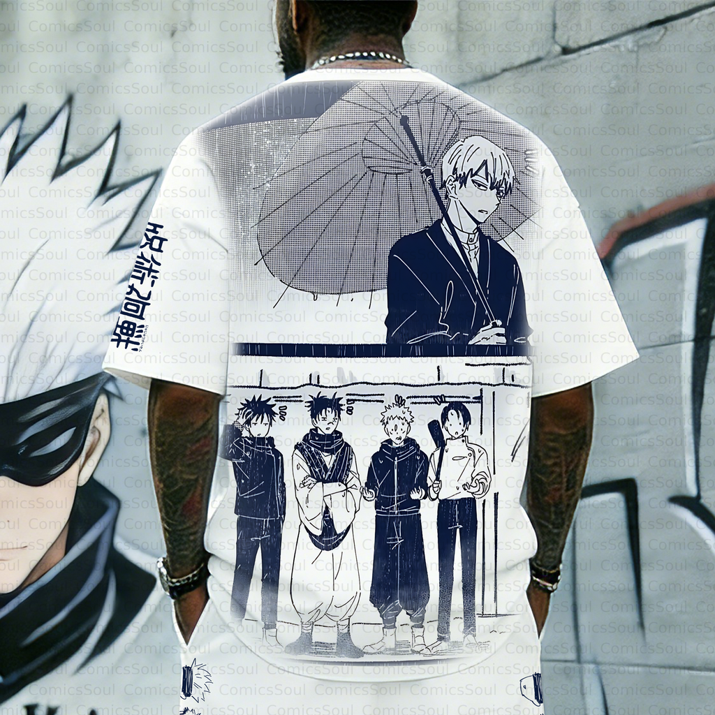 Unisex Anime Inspired Vintage T-Shirt