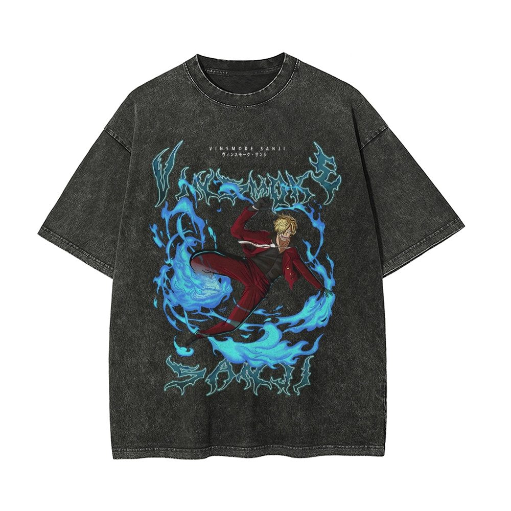 OP-Sanji Vintage Oversized T-Shirt