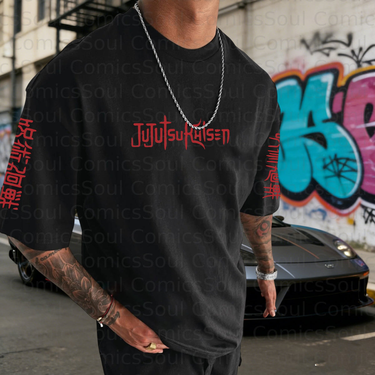 Unisex Anime Inspired Vintage T-Shirt
