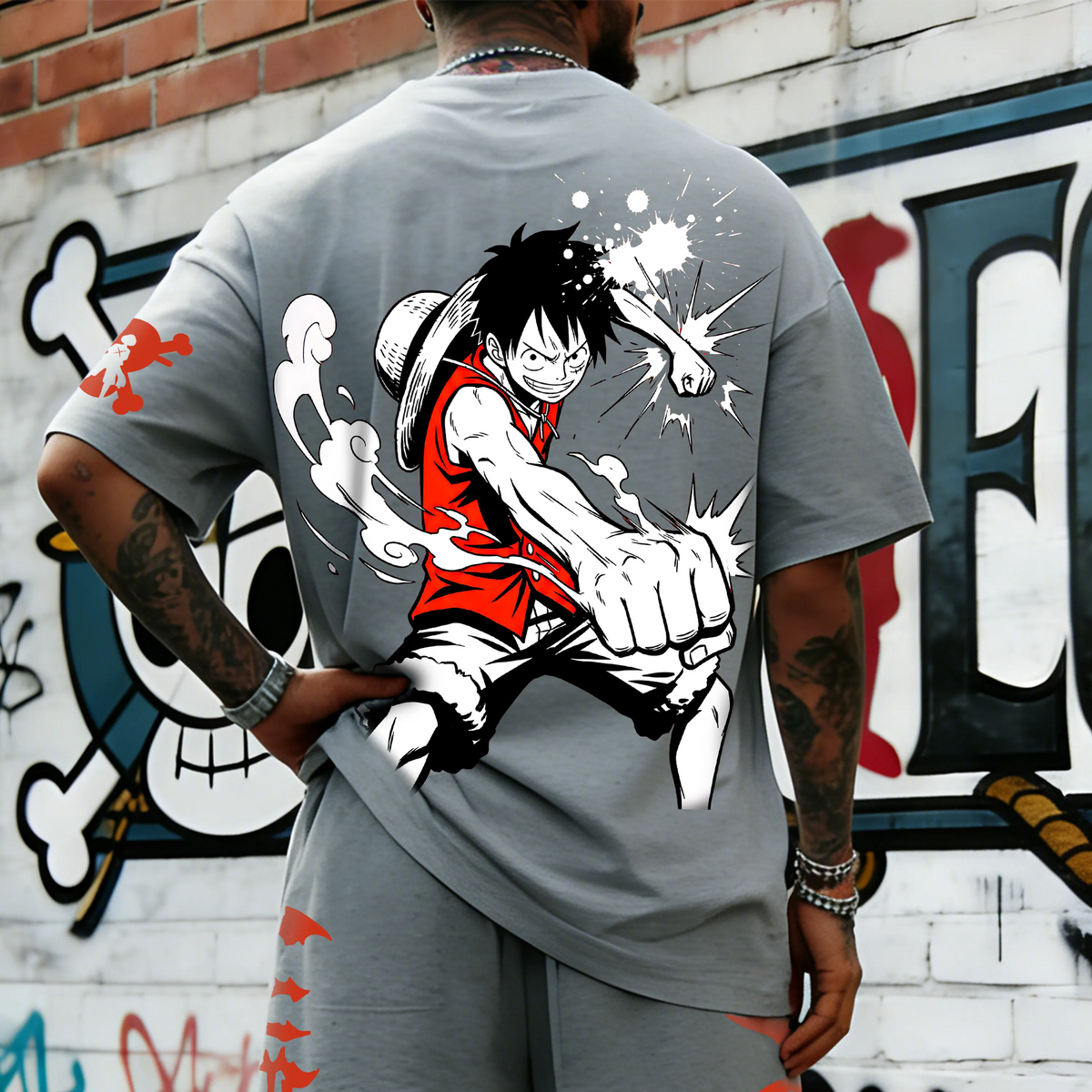 OP-Unisex Anime Inspired Vintage T-Shirt