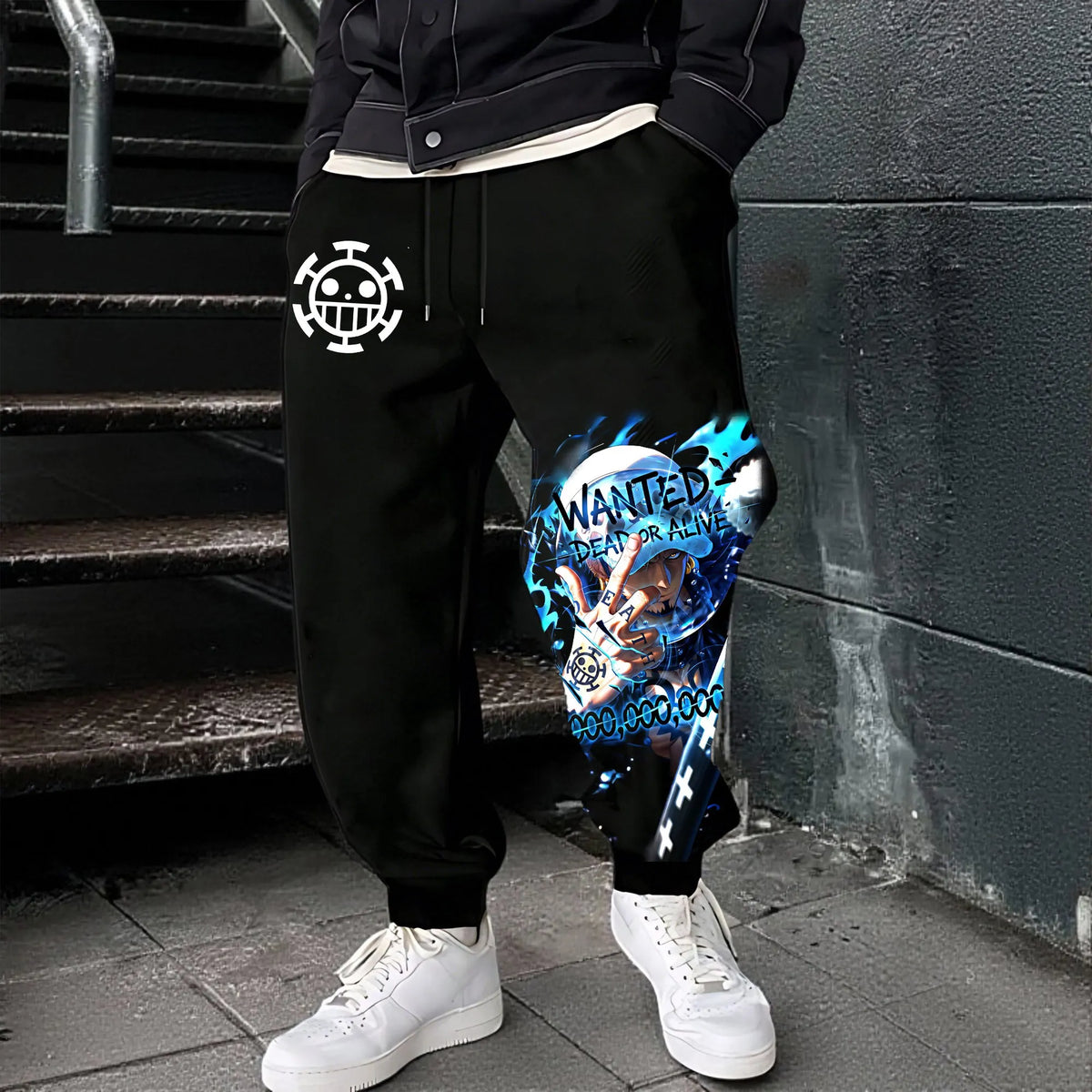 OP-Unisex Casual Anime Streetwear Pant