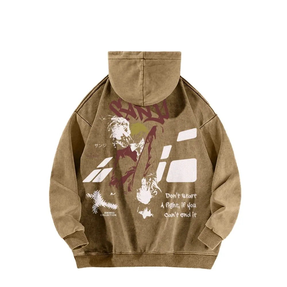 OP-Sanji Vintage Hoodie