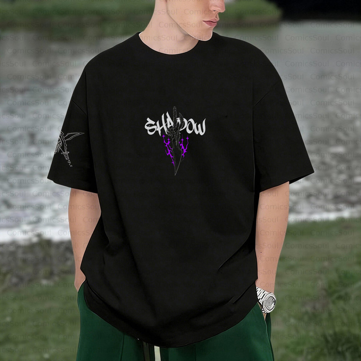 Unisex Anime Inspired Vintage T-Shirt