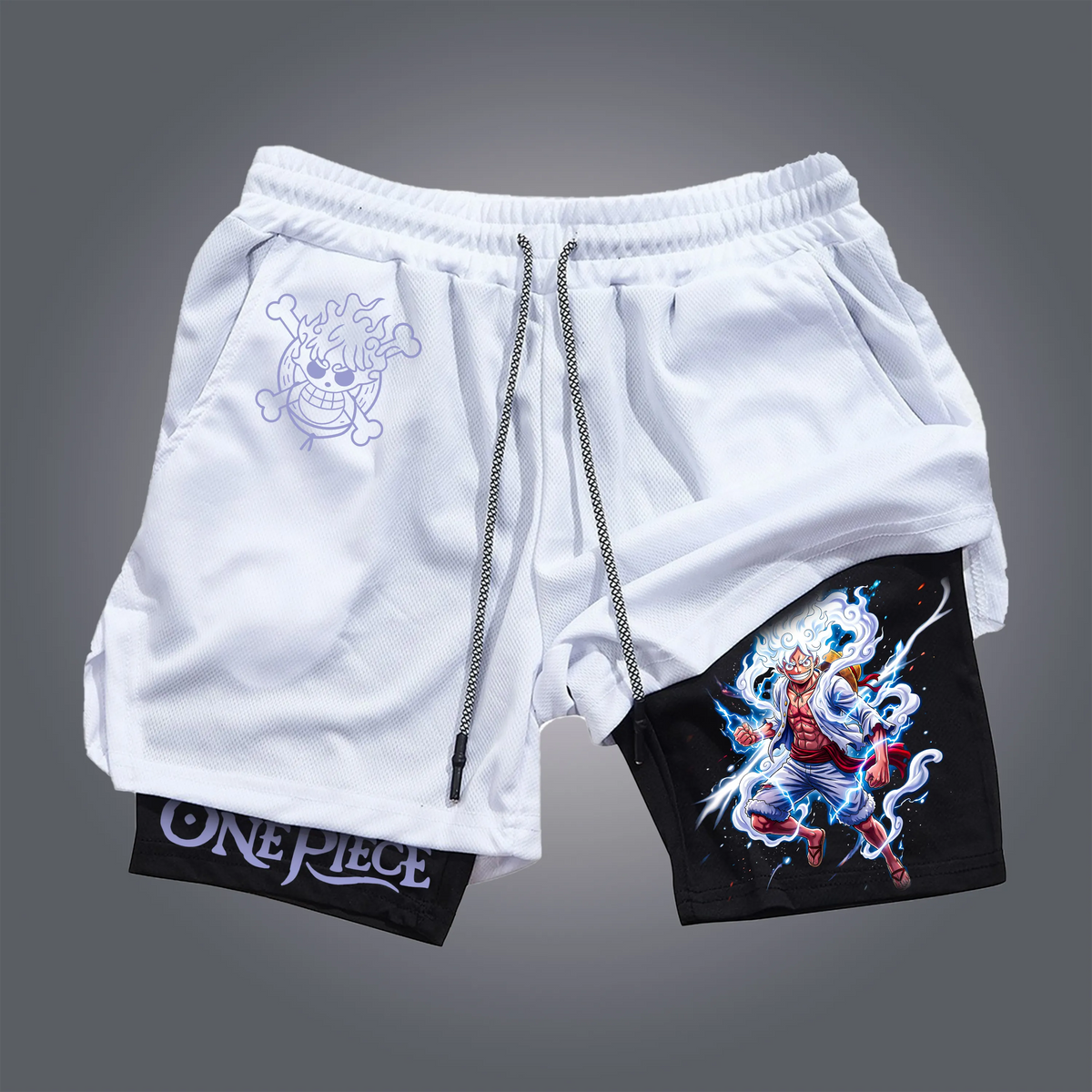Unisex Casual Anime Style Shorts