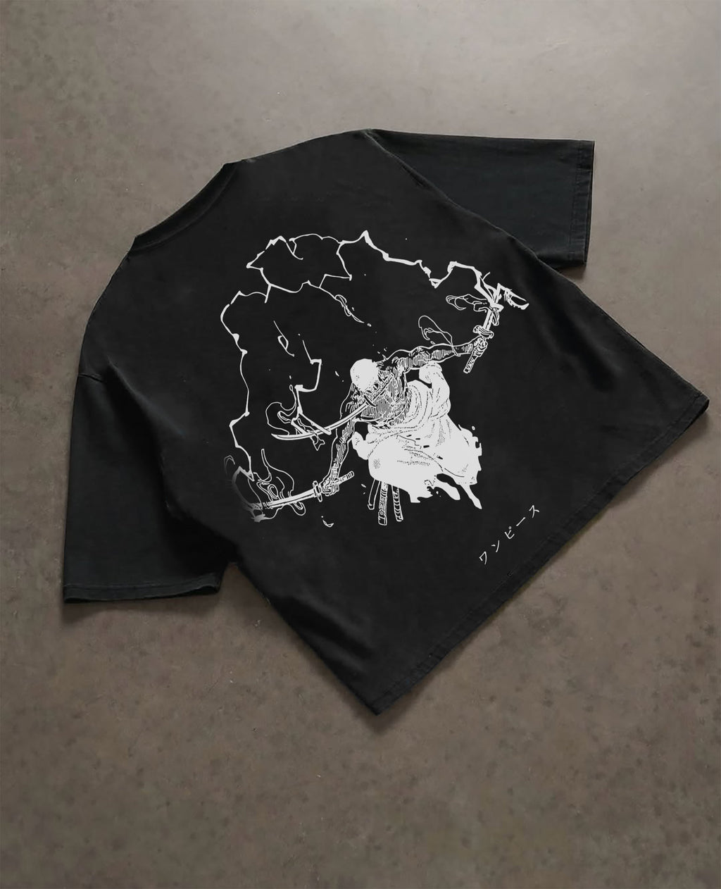 OP-Vintage Washed Tee  Zoro