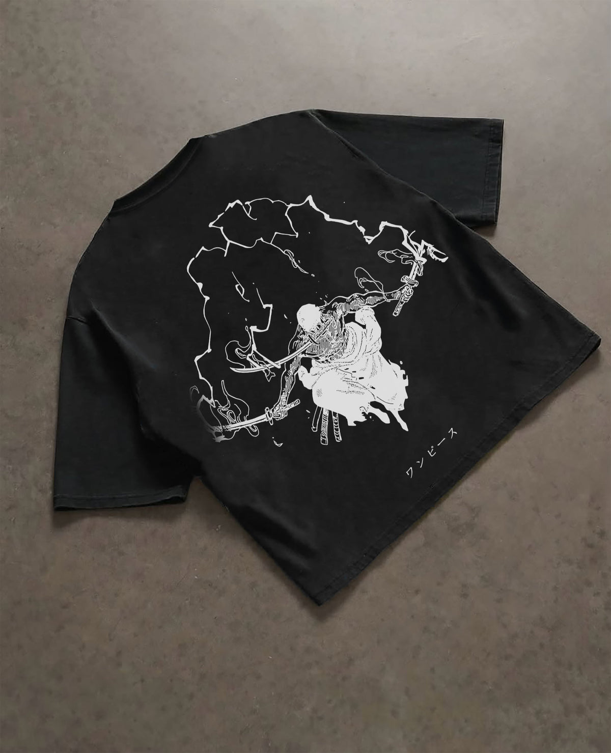 OP-Vintage Washed Tee  Zoro
