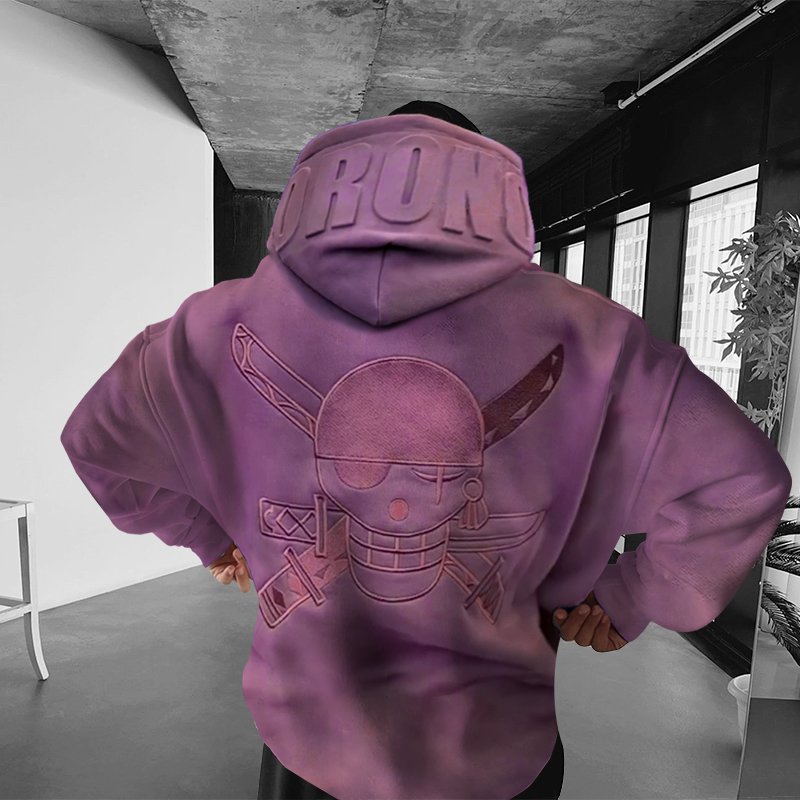 OP-Oversize Print Hoodie