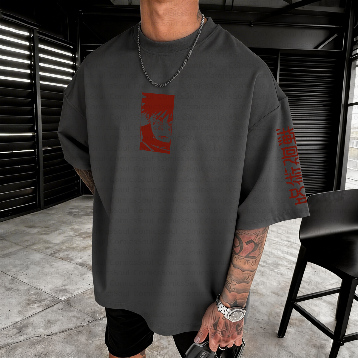 Unisex Anime Inspired Vintage T-Shirt