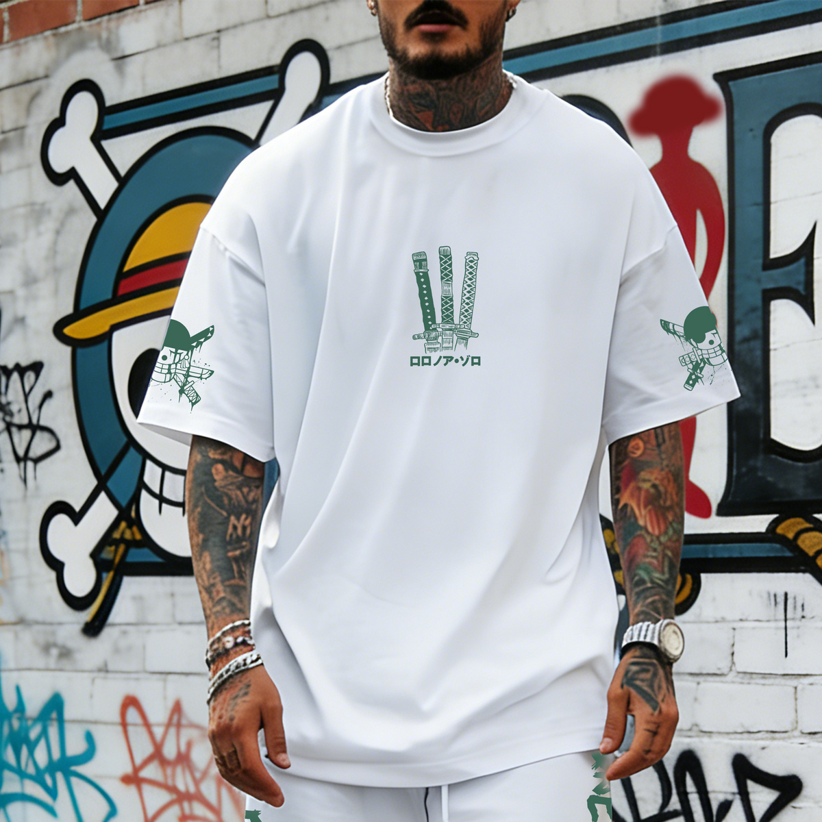 Unisex Anime Inspired Vintage T-Shirt