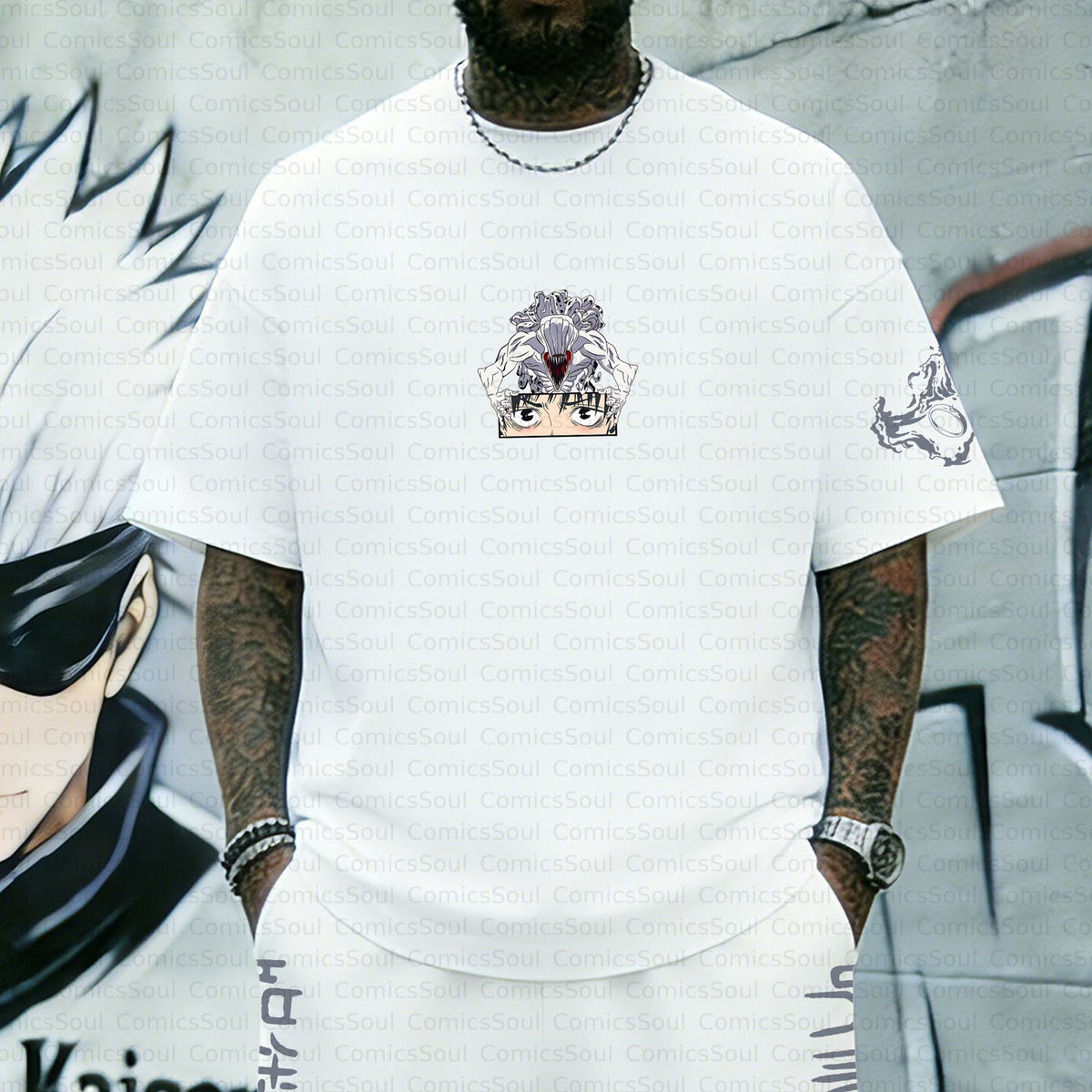 Unisex Anime Inspired Vintage T-Shirt