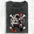 OP-Unisex Anime Inspired Vintage Washed T-Shirt