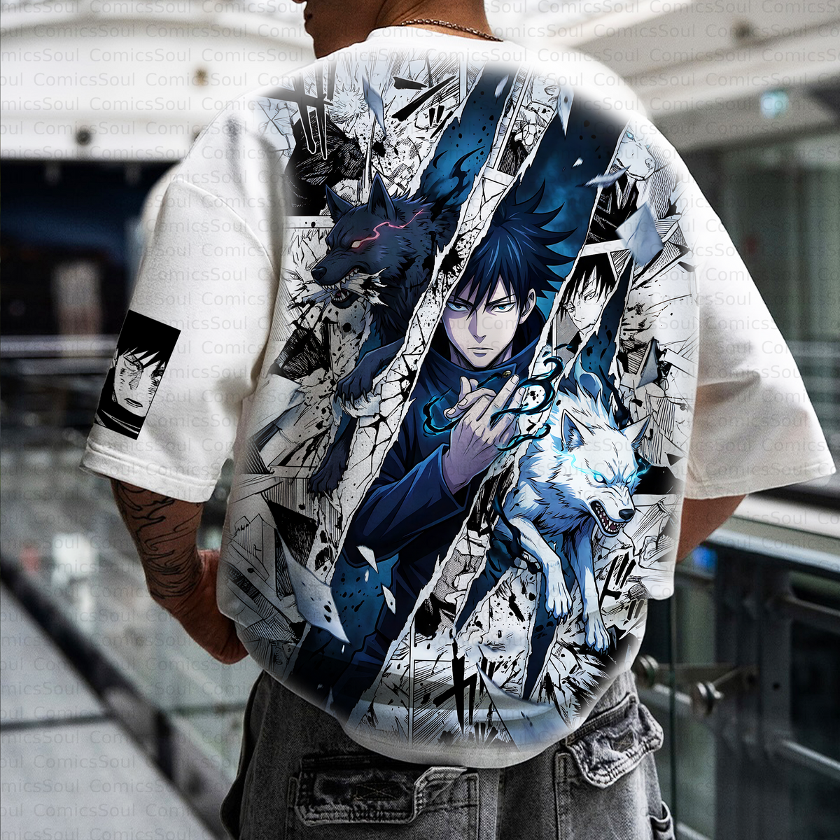 Unisex Anime Inspired Vintage T-Shirt