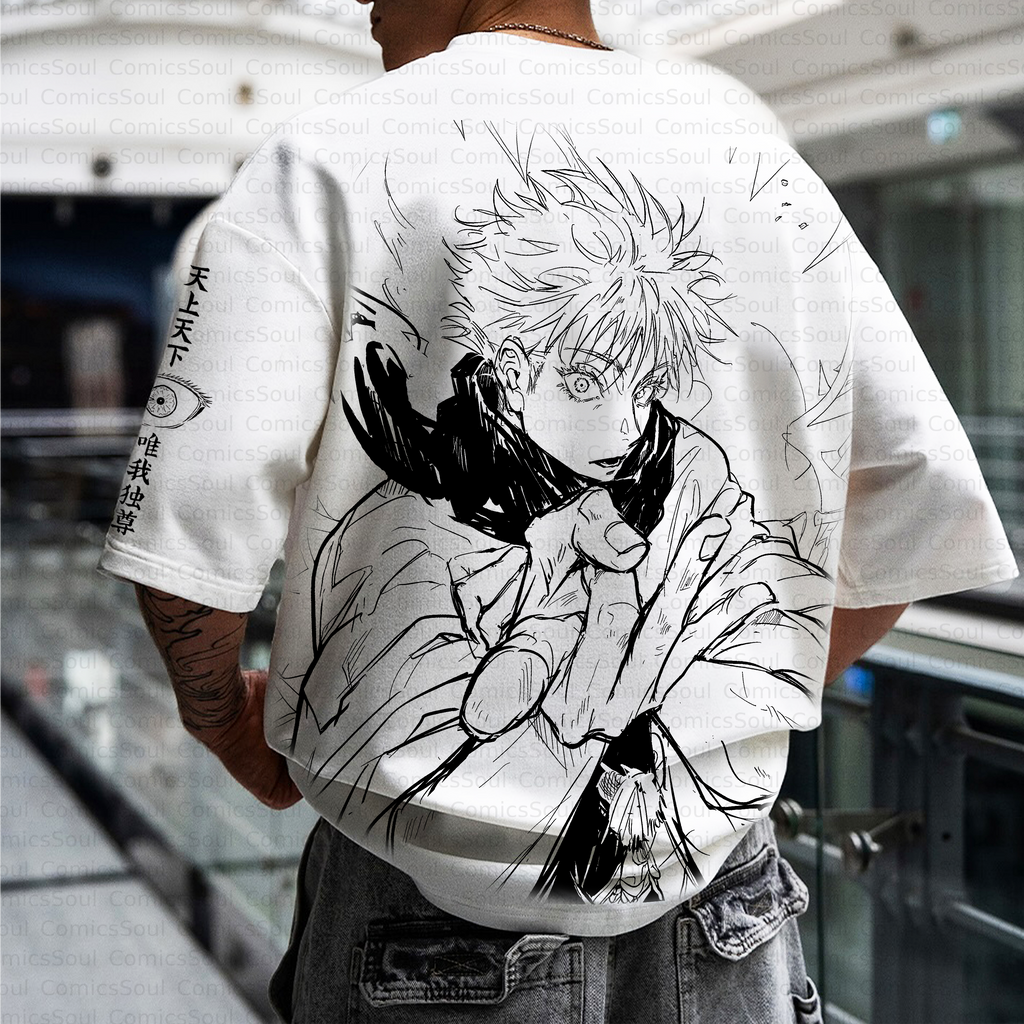 Unisex Anime Inspired Vintage T-Shirt