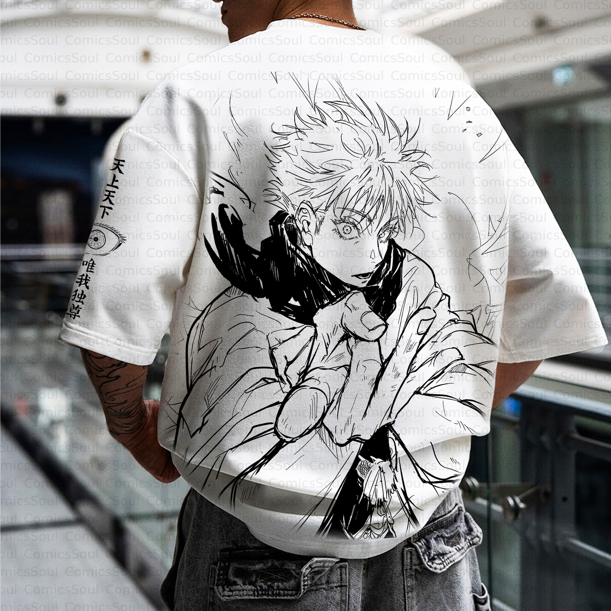 Unisex Anime Inspired Vintage T-Shirt