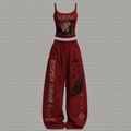 Jujutsu Kaisen Top & Elasticated Trousers Two-Piece Set