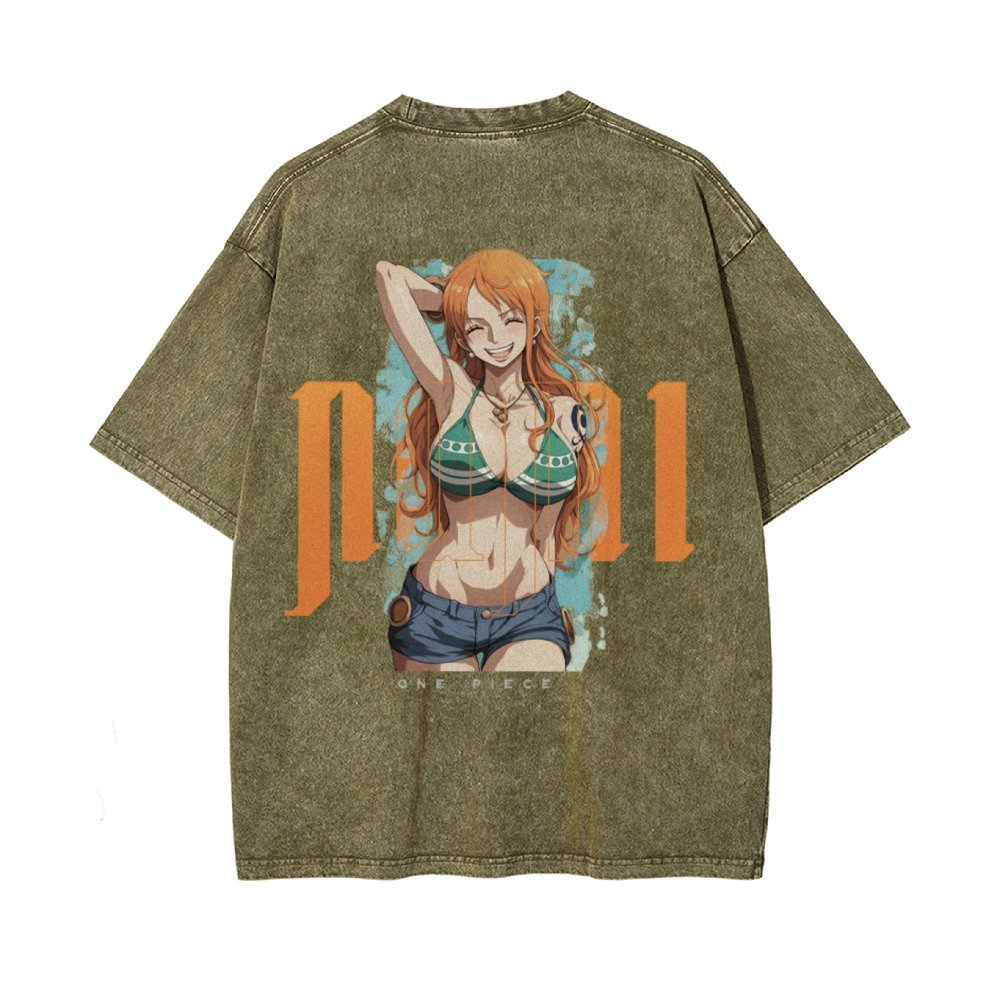 OP-NAMI Vintage Oversized T-Shirt