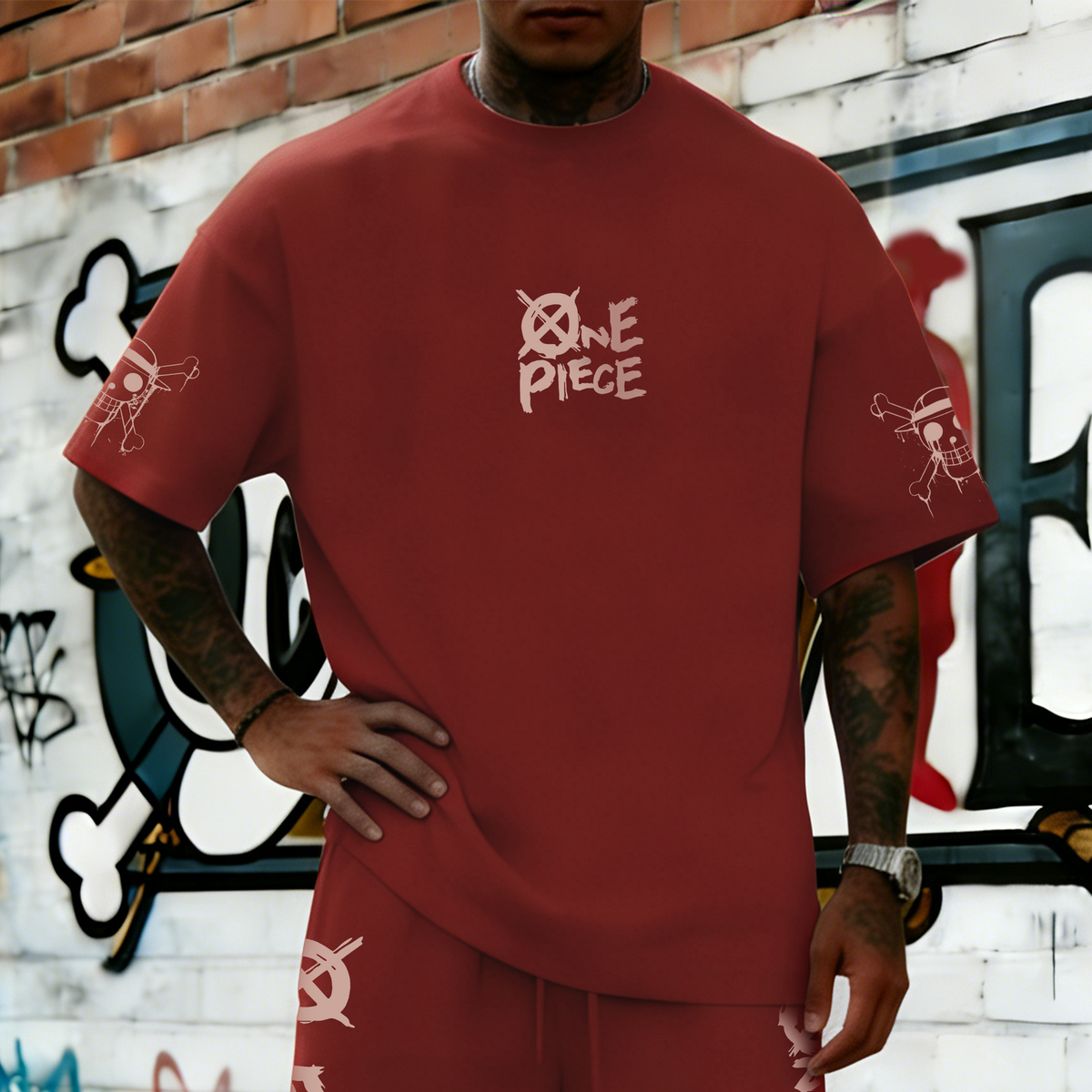 Unisex Anime Inspired Vintage T-Shirt