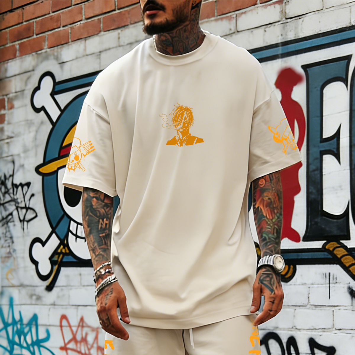 Unisex Anime Inspired Vintage T-Shirt