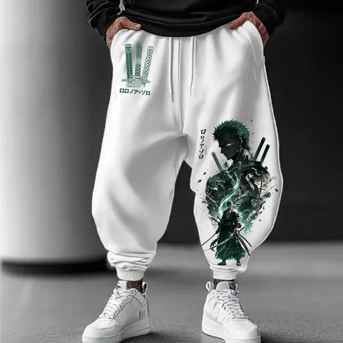 Unisex Casual Anime Streetwear Pant