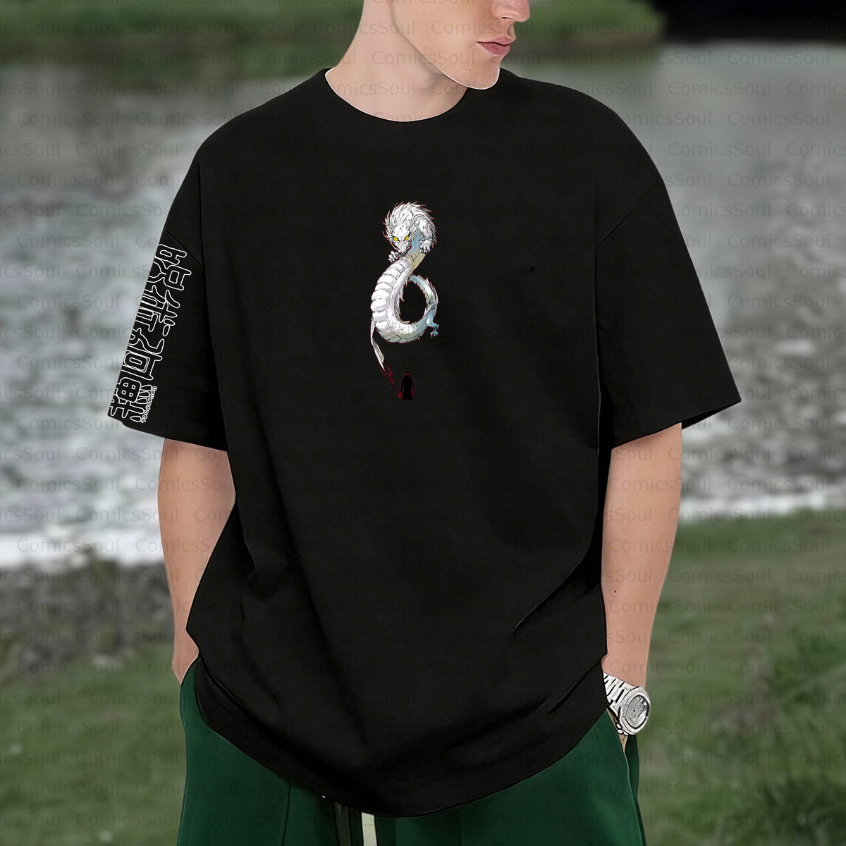 Unisex Anime Inspired Vintage T-Shirt