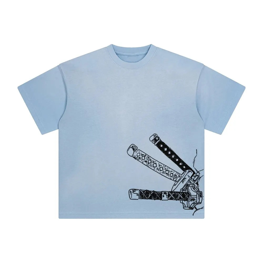 OP-Vintage Washed Tee  Zoro