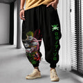 OP-Universal Anime Letter Casual Pants