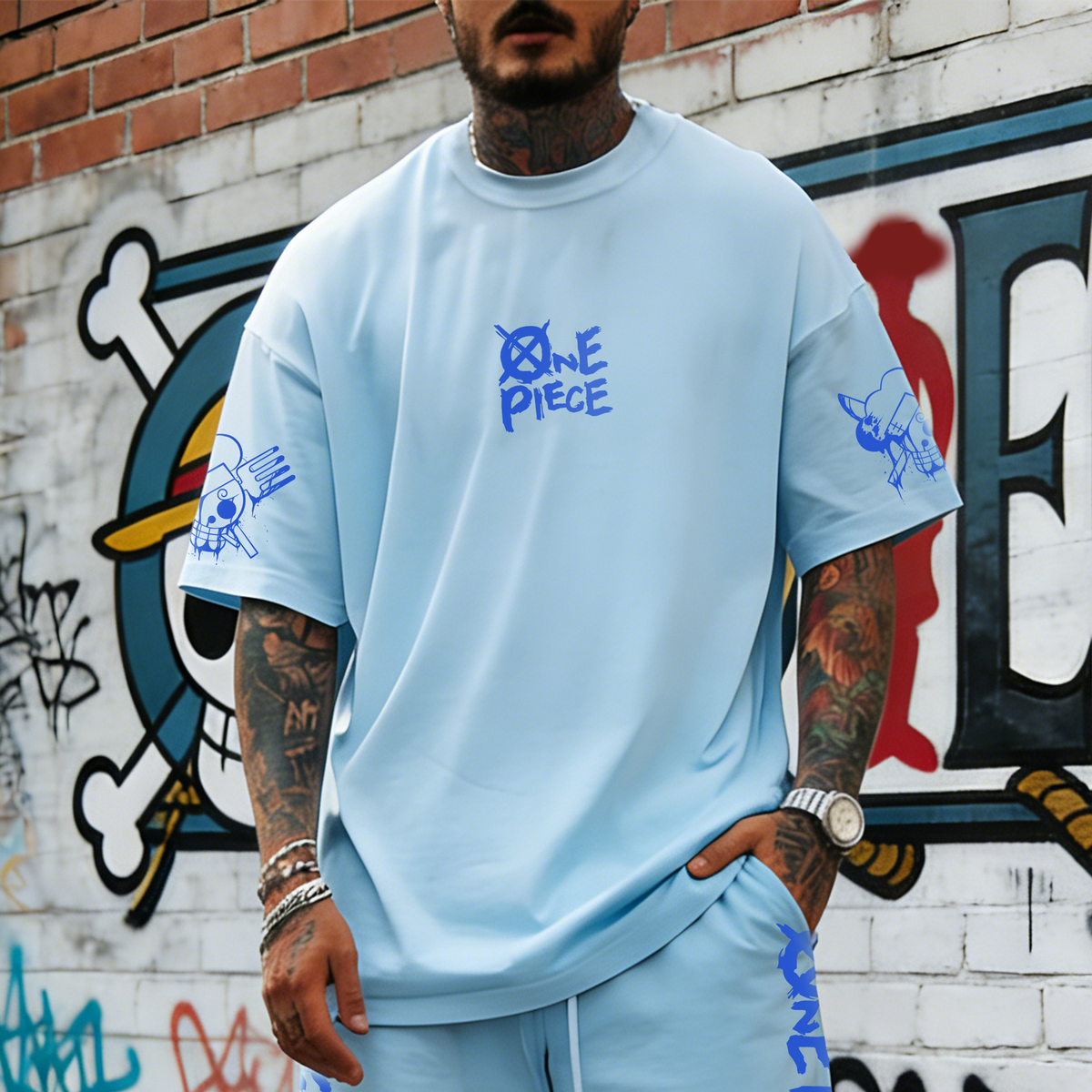 Unisex Anime Inspired Vintage T-Shirt