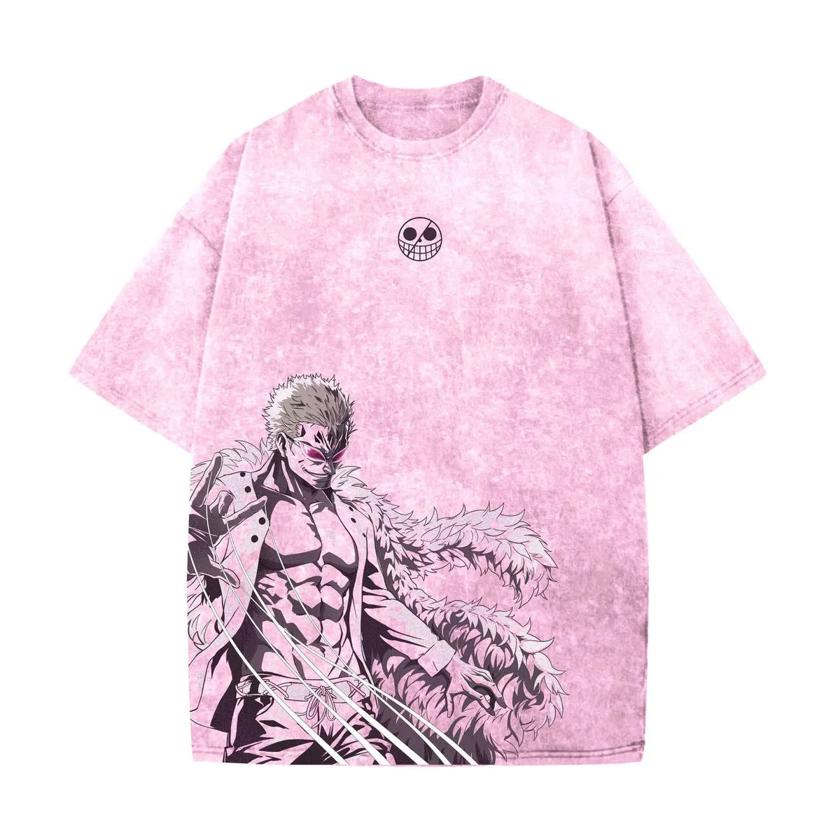 0P-Unisex Anime Inspired Vintage T-Shirt