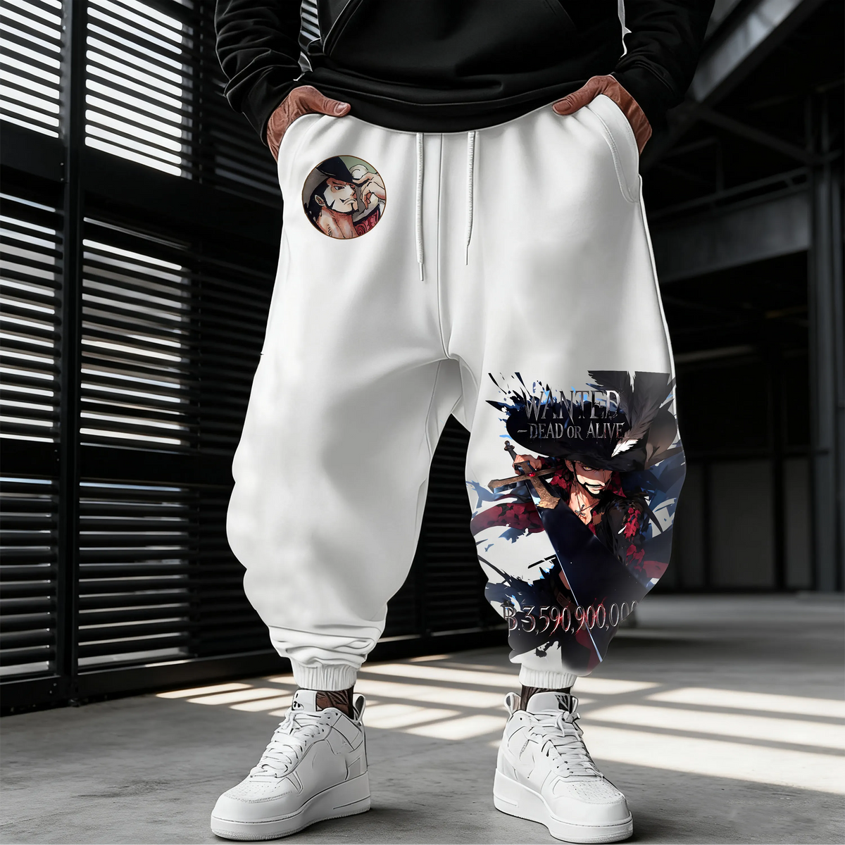 OP-Unisex Casual Anime Streetwear Pant